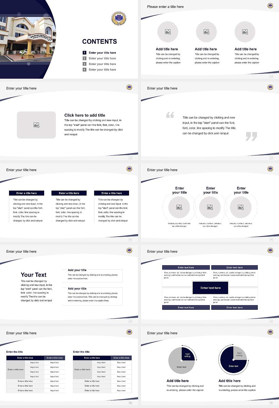 Maharashtra Animal & Fishery Sciences University Course/Courseware Creation PPT Template16:9 ratio PPT effect preview image2