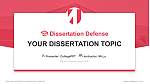 Mahindra University Graduation Thesis Defense PPT Template