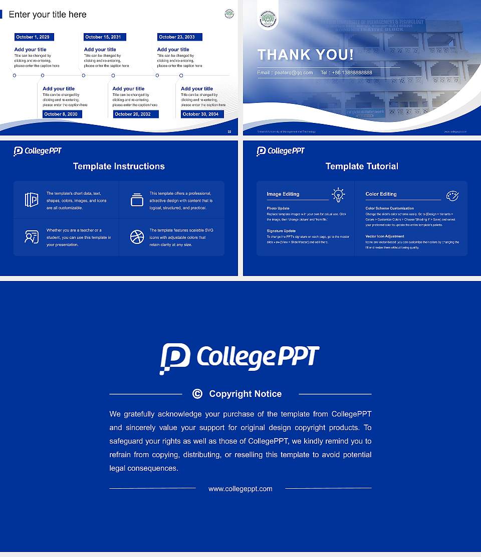 Maharishi University of Management and Technology Lecture Sharing and Networking Event PPT Template16:9 ratio PPT effect preview image4
