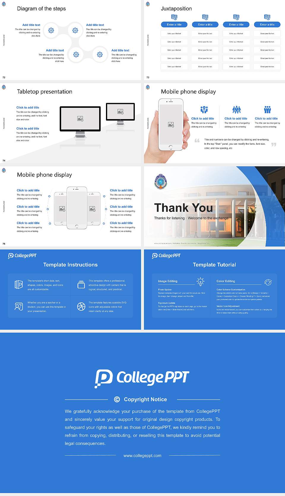 Mahatma Gandhi University, Nalgonda(TS) Competition/Entrepreneurship Contest PPT Template16:9 ratio PPT effect preview image9