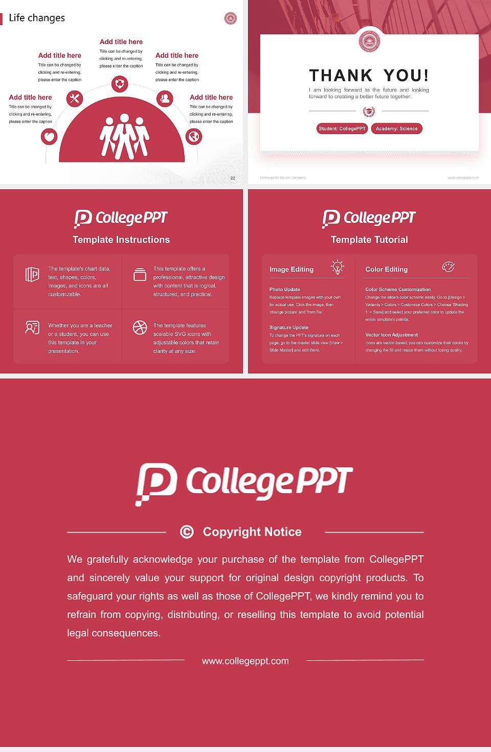 Maharaja Bir Bikram University National Scholarship Defense PPT Template4:3 ratio PPT effect preview image4