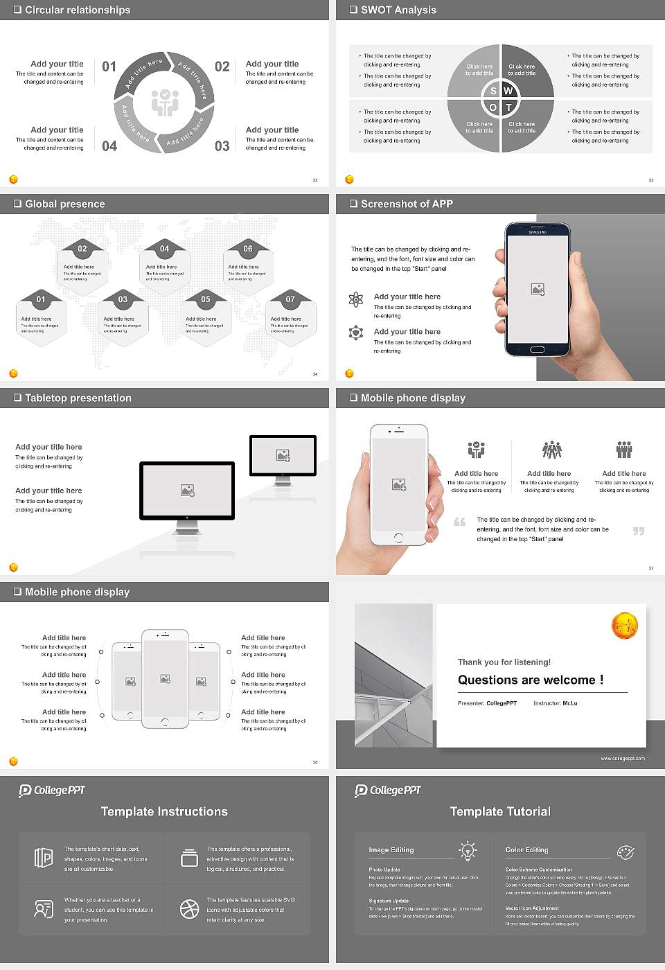 MGM Institute of Health Sciences General PPT Template16:9 ratio PPT effect preview image5
