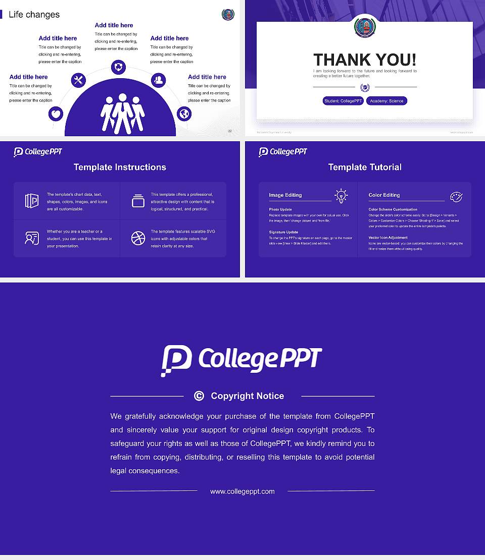 Maharishi Dayanand University National Scholarship Defense PPT Template16:9 ratio PPT effect preview image4