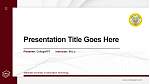 Maharishi University of Information Technology Thesis Proposal/Graduation Defense PPT Template