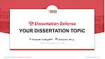 Manav Rachna University Graduation Thesis Defense PPT Template