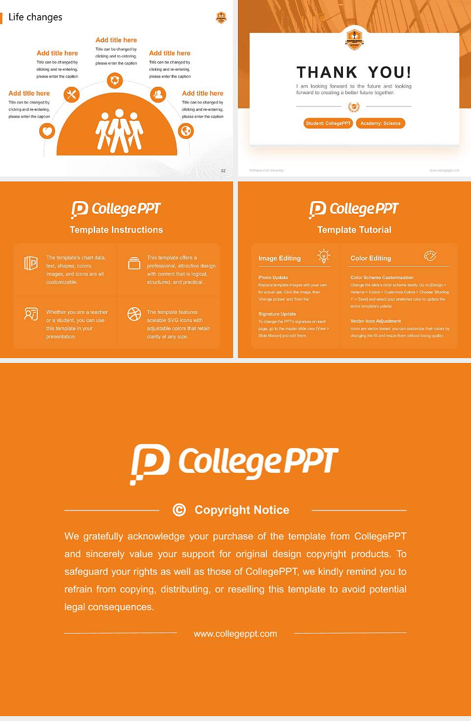 Mahakaushal University National Scholarship Defense PPT Template4:3 ratio PPT effect preview image4