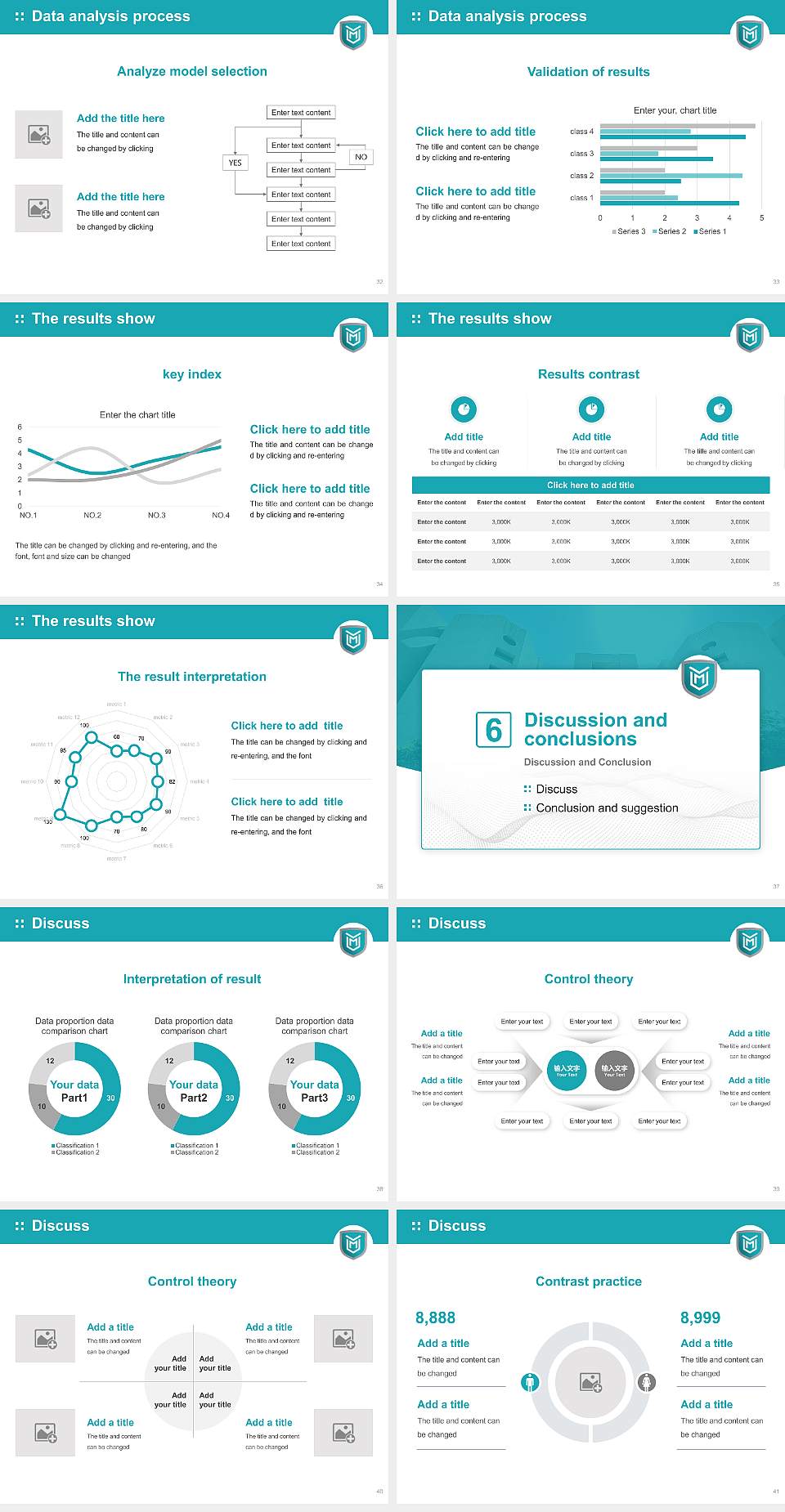 Marwadi University Graduation Thesis Defense PPT Template4:3 ratio PPT effect preview image5
