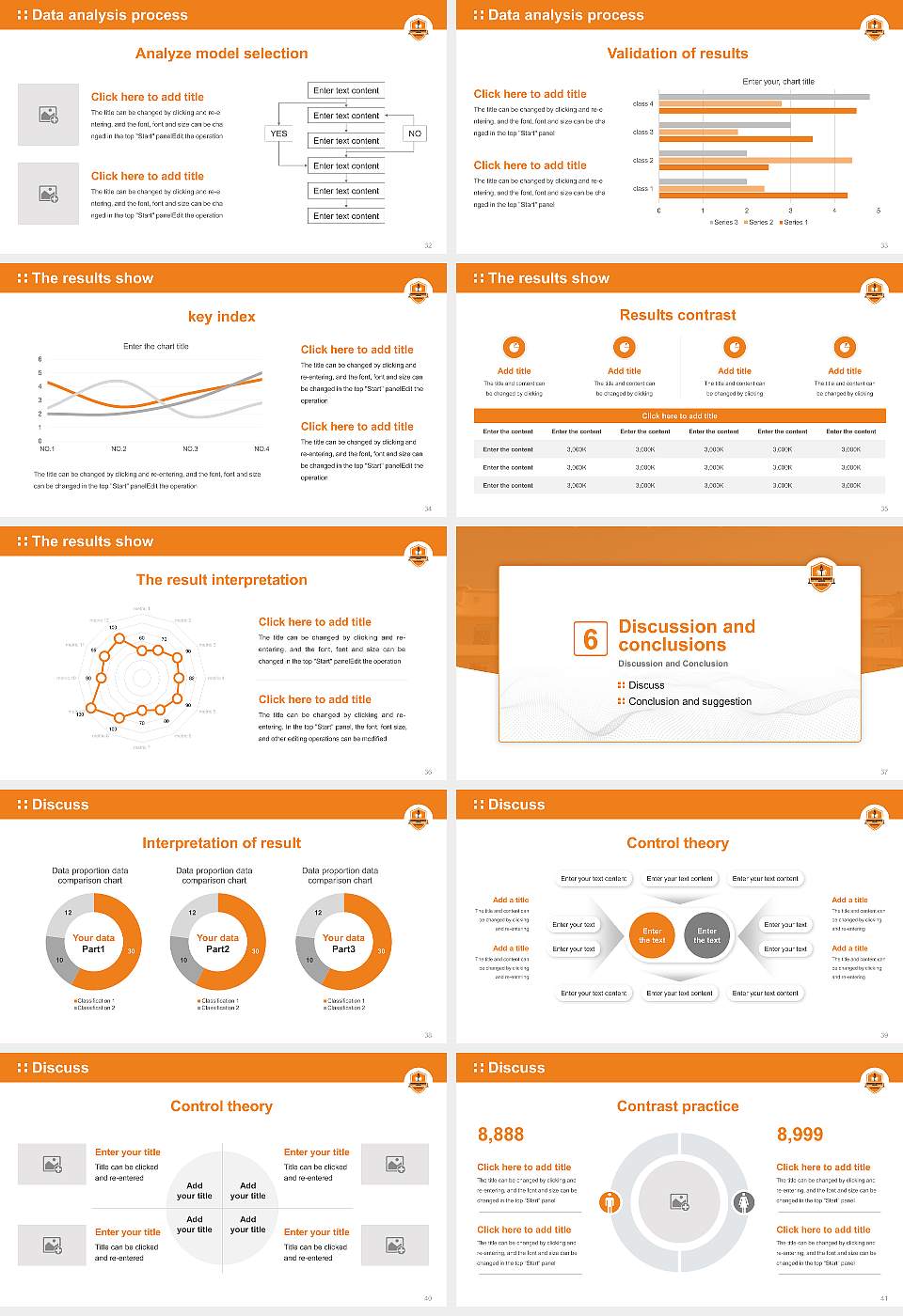 Mahakaushal University Graduation Thesis Defense PPT Template16:9 ratio PPT effect preview image5