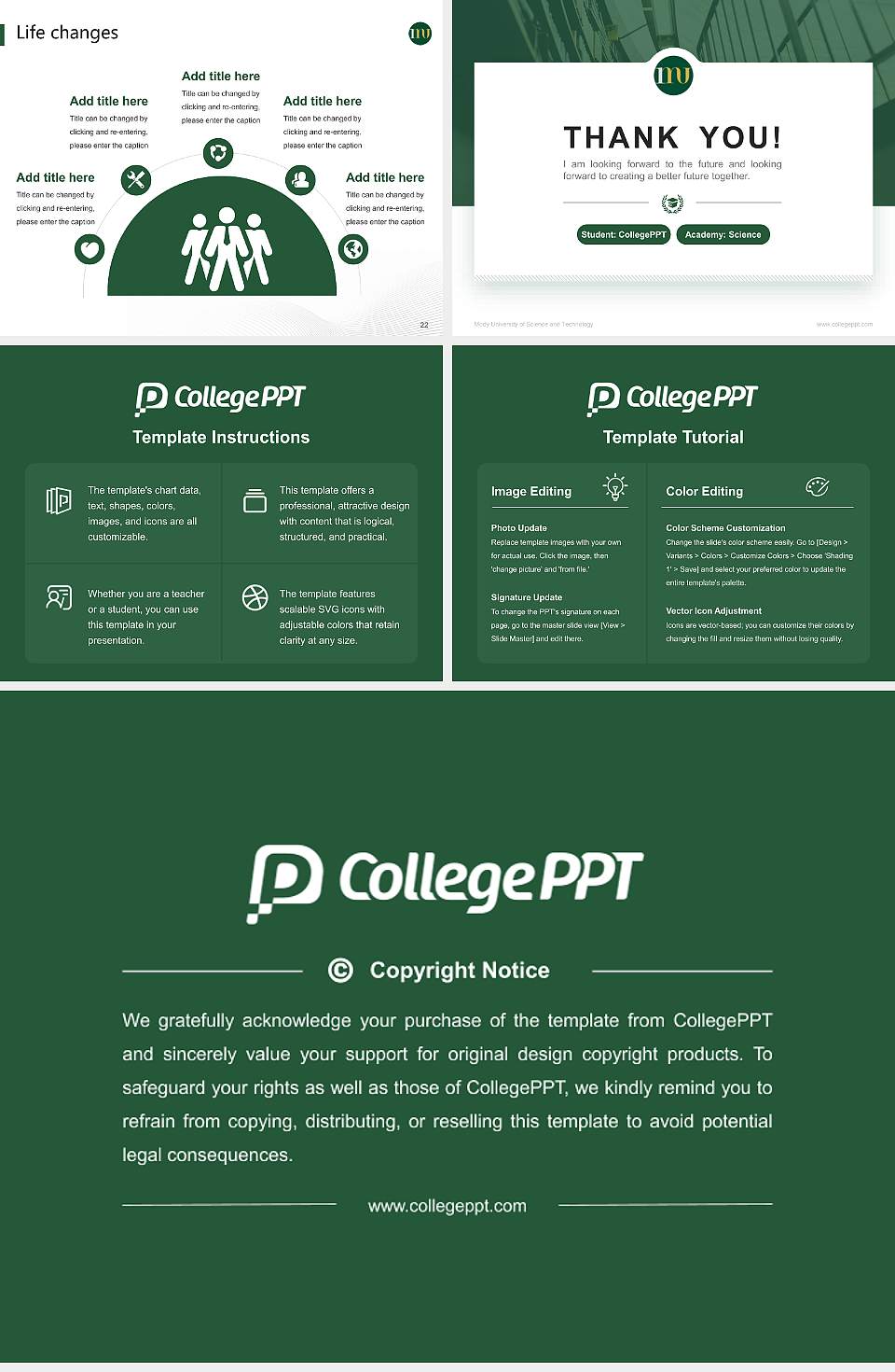 Mody University of Science and Technology National Scholarship Defense PPT Template4:3 ratio PPT effect preview image4