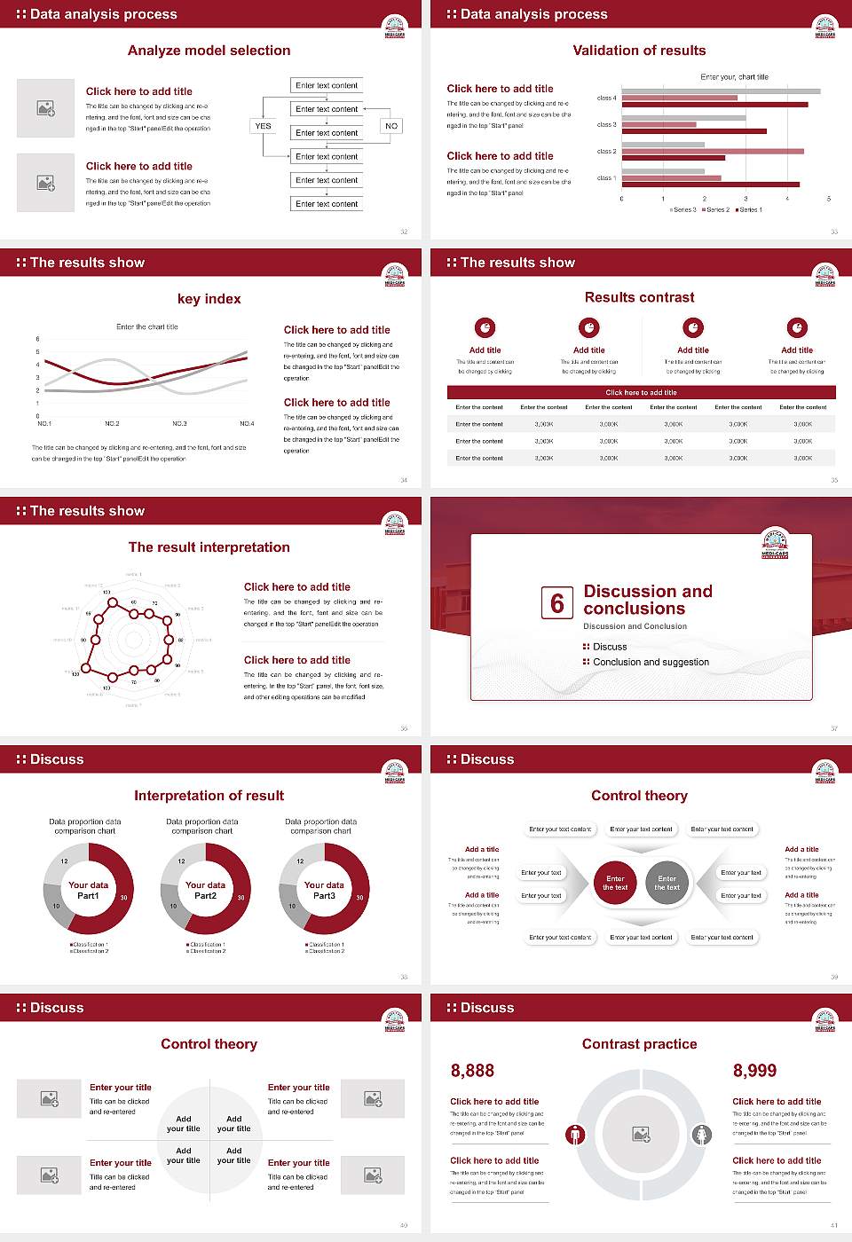 Medi-Caps University Graduation Thesis Defense PPT Template16:9 ratio PPT effect preview image5