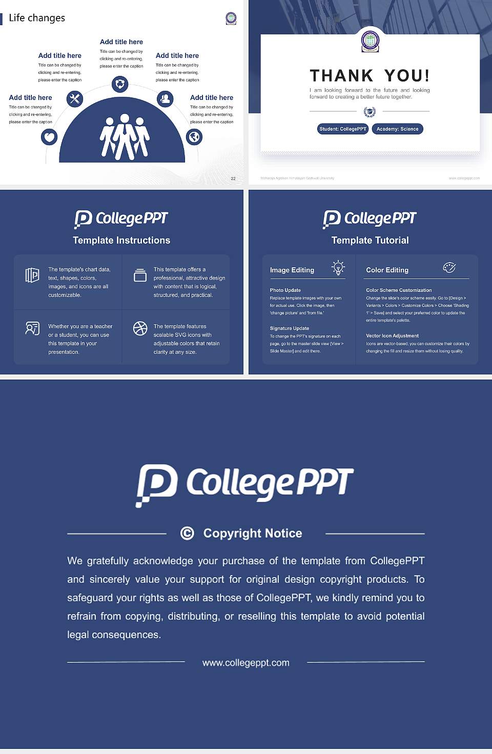 Maharaja Agrasen Himalayan Garhwal University National Scholarship Defense PPT Template4:3 ratio PPT effect preview image4