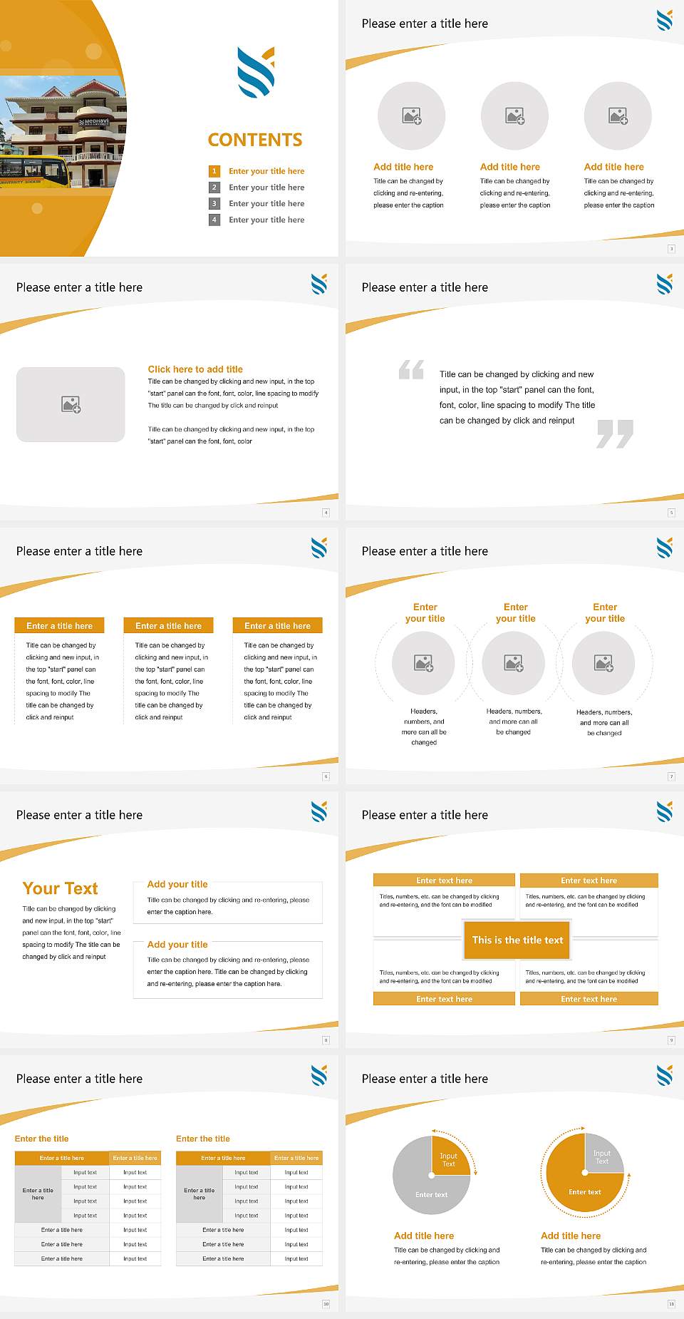 Medhavi Skills University Course/Courseware Creation PPT Template4:3 ratio PPT effect preview image2