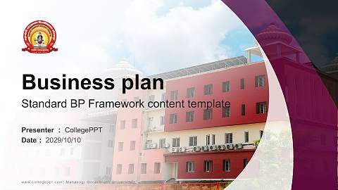Mahayogi Gorakhnath University Competition/Entrepreneurship Contest PPT Template