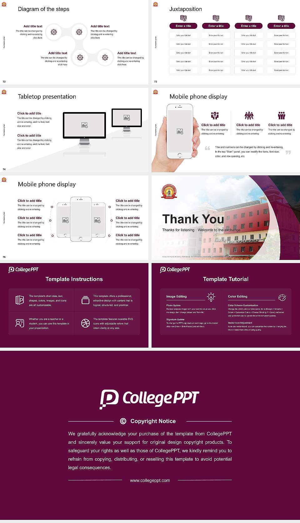 Mahayogi Gorakhnath University Competition/Entrepreneurship Contest PPT Template16:9 ratio PPT effect preview image9