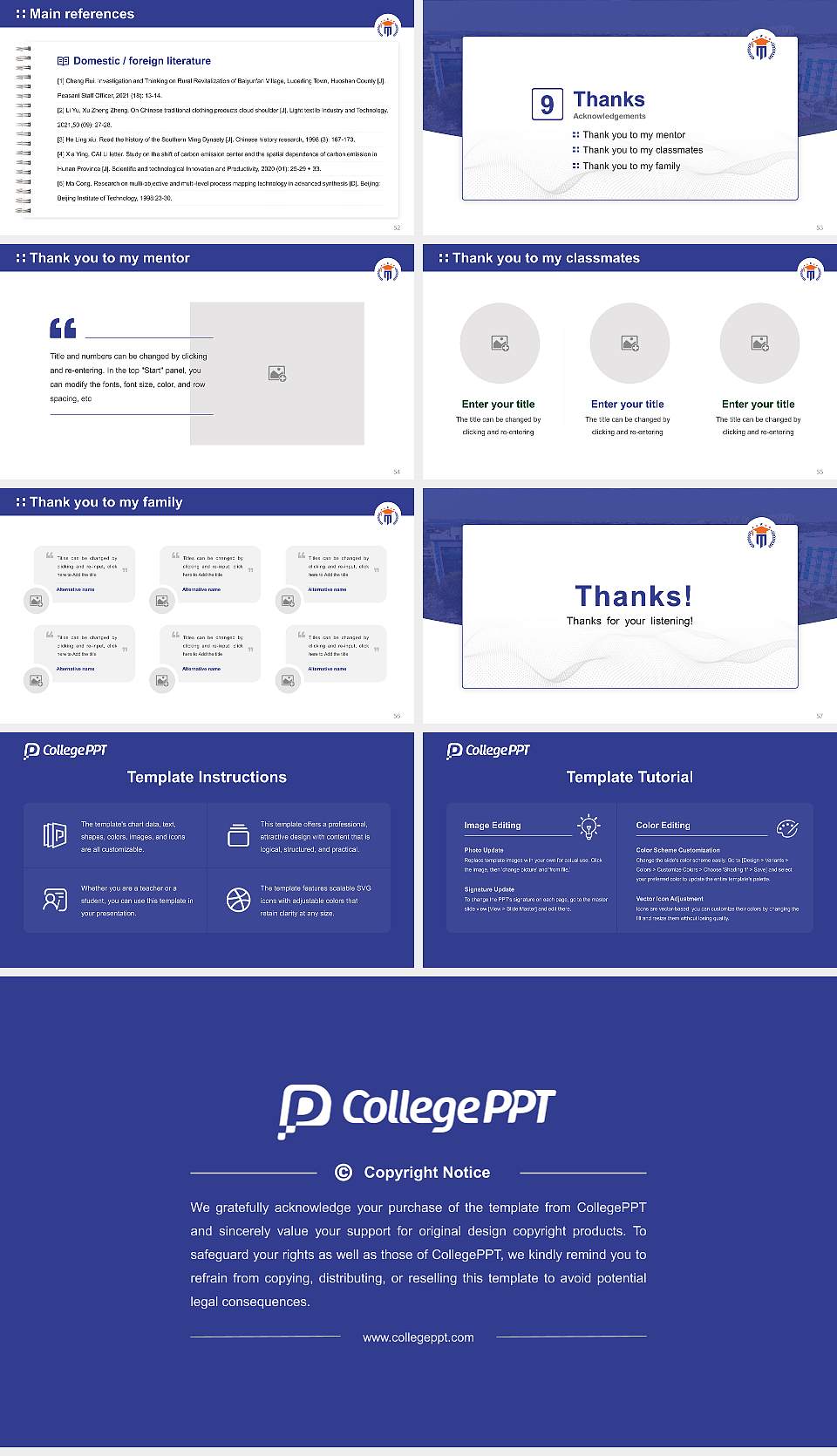 Malla Reddy University Graduation Thesis Defense PPT Template16:9 ratio PPT effect preview image7