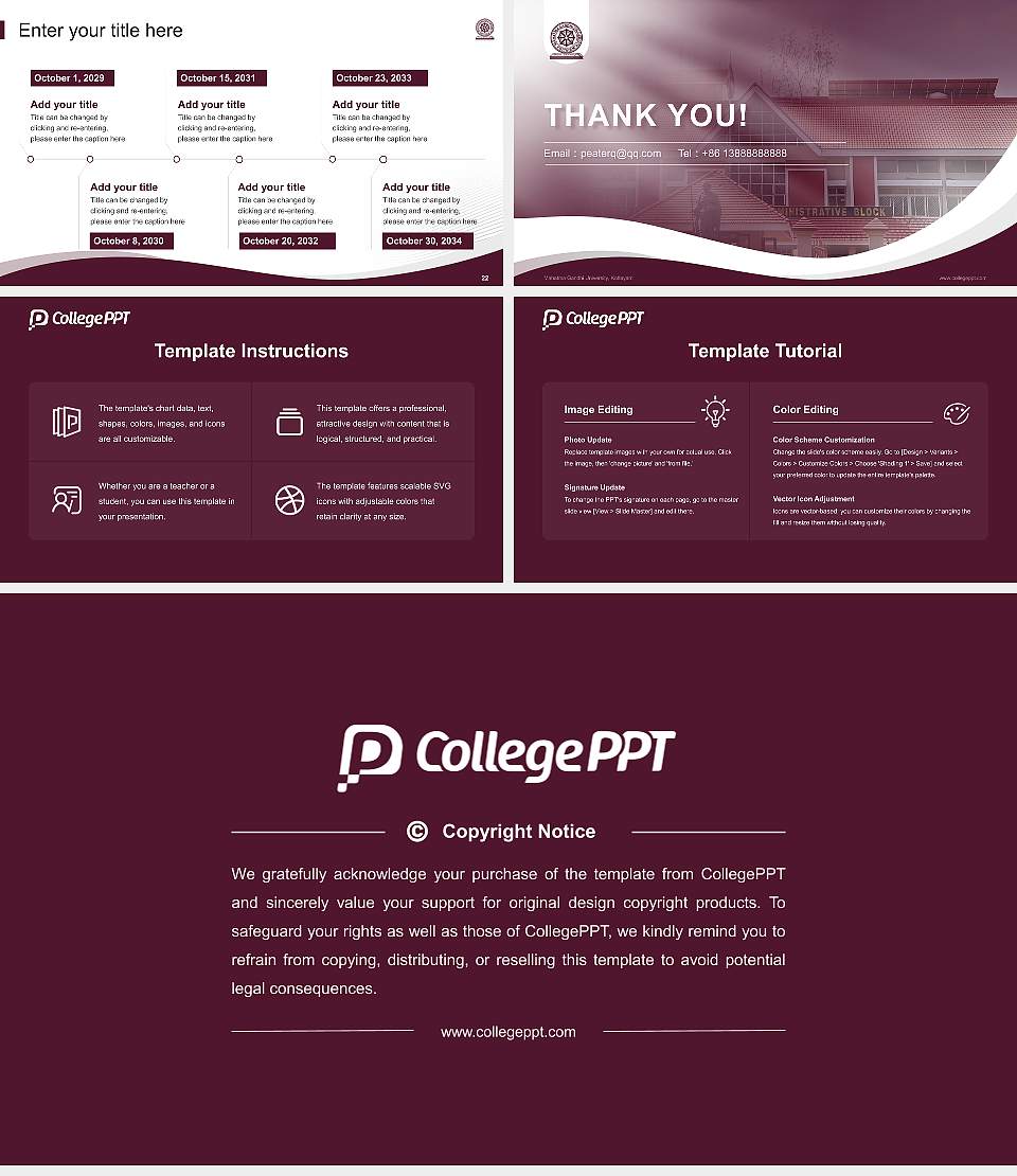Mahatma Gandhi University, Kottayam Lecture Sharing and Networking Event PPT Template16:9 ratio PPT effect preview image4