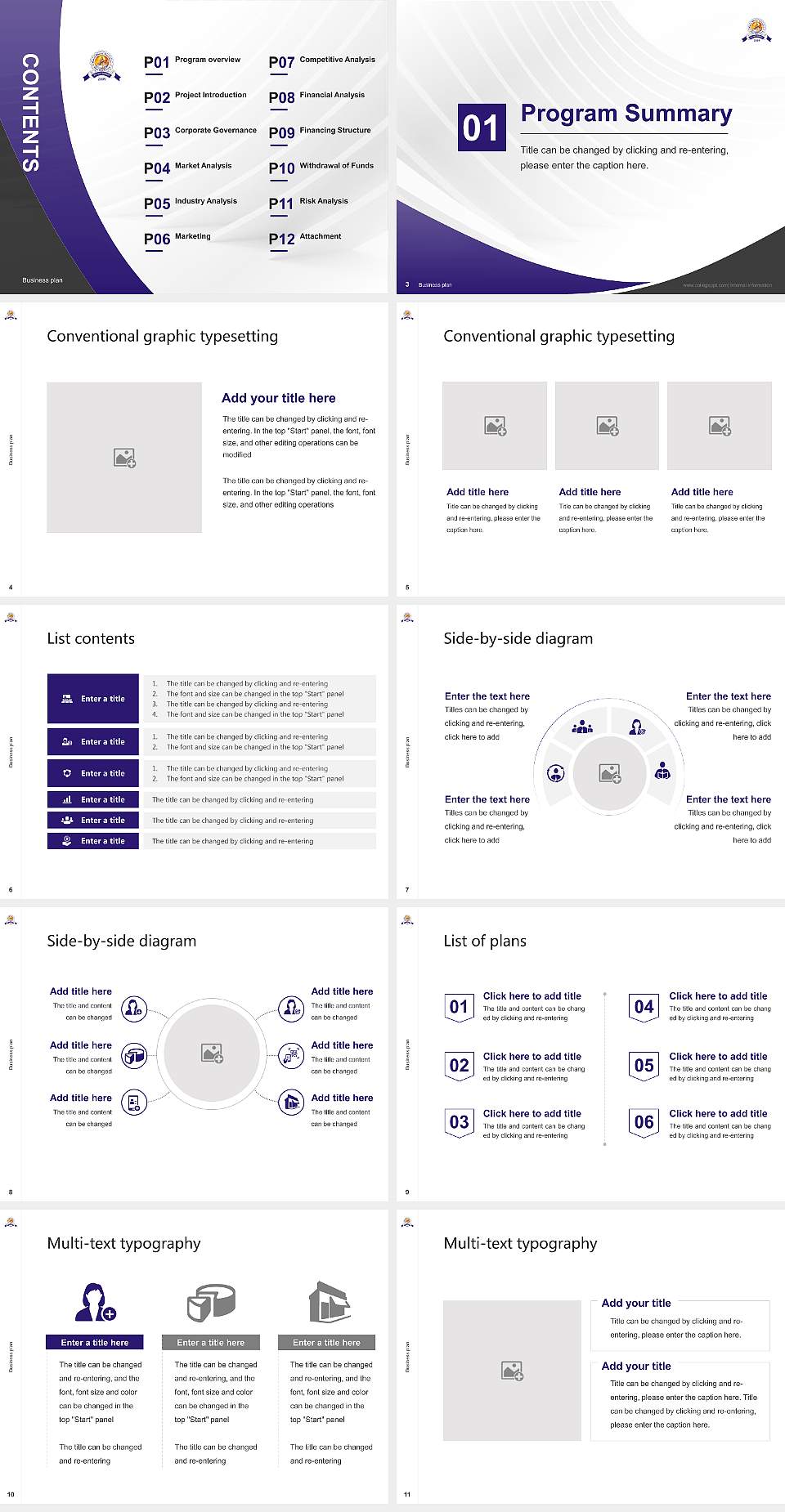Manav Bharti University Competition/Entrepreneurship Contest PPT Template4:3 ratio PPT effect preview image2