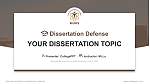 Maharashtra University of Health Sciences Graduation Thesis Defense PPT Template
