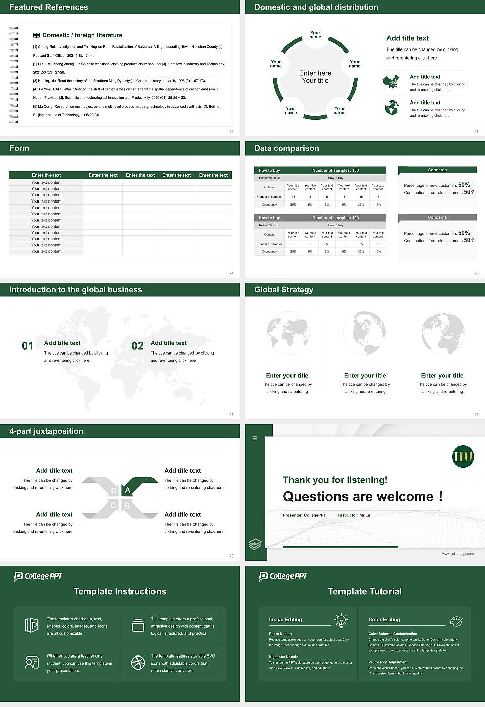 Mody University of Science and Technology Thesis Proposal/Graduation Defense PPT Template16:9 ratio PPT effect preview image4