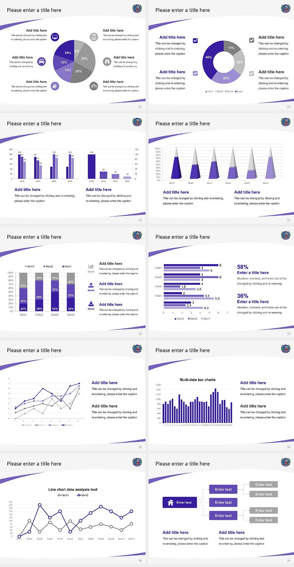 Maharishi Dayanand University Course/Courseware Creation PPT Template4:3 ratio PPT effect preview image3