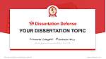 Maharishi Markandeshwar University(Mullana) Graduation Thesis Defense PPT Template