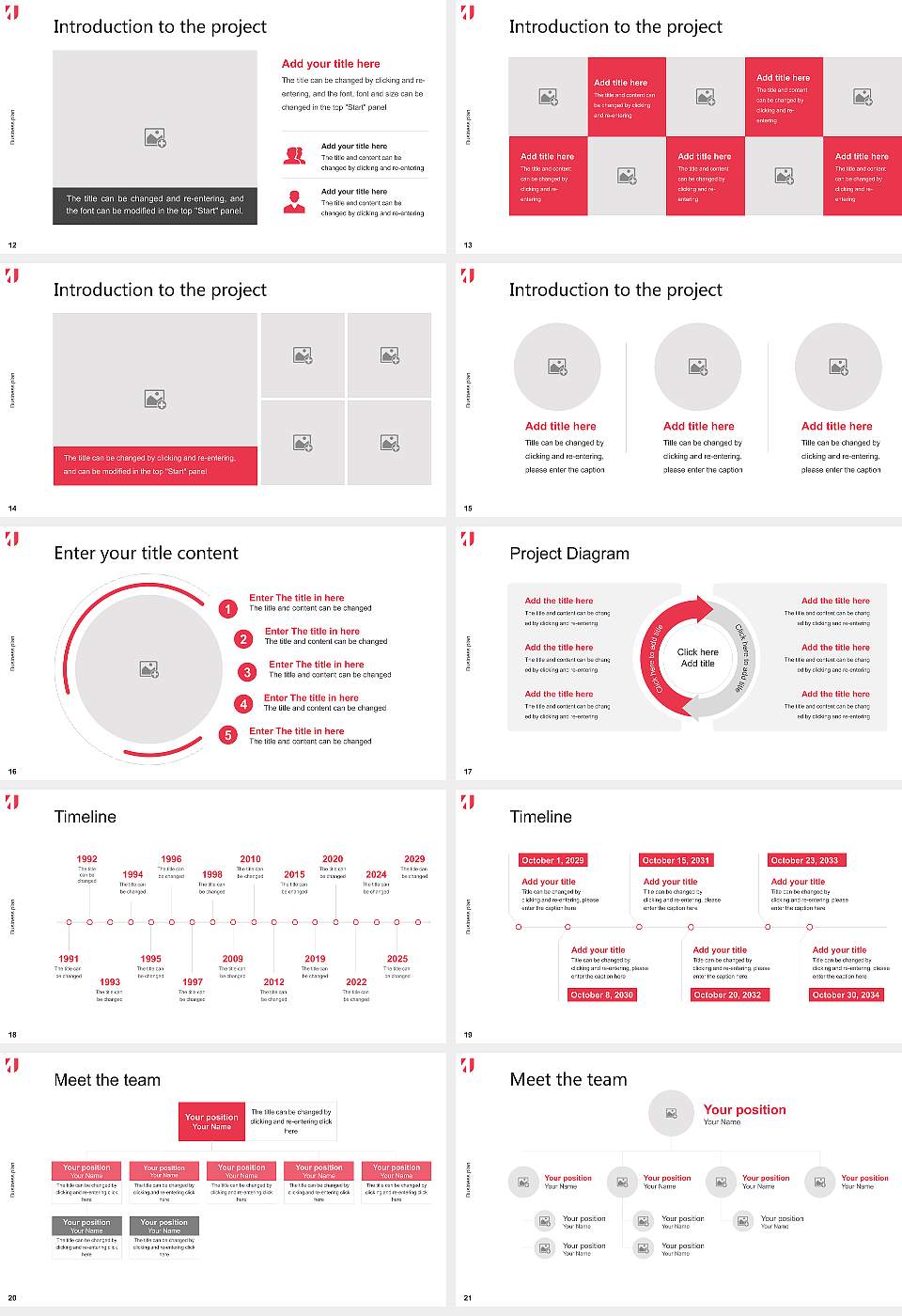Mahindra University Competition/Entrepreneurship Contest PPT Template16:9 ratio PPT effect preview image3