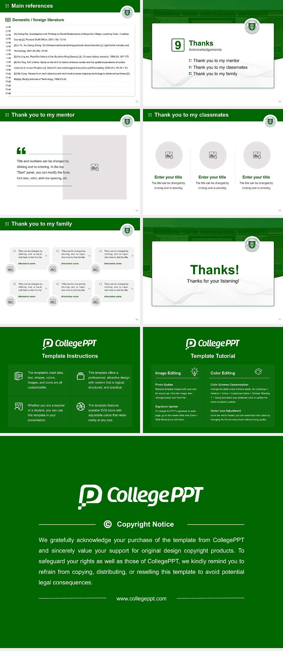 Maharana Pratap Horticultural University Graduation Thesis Defense PPT Template4:3 ratio PPT effect preview image7