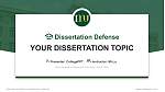 Mody University of Science and Technology Disputation Powerpoint Vorlage