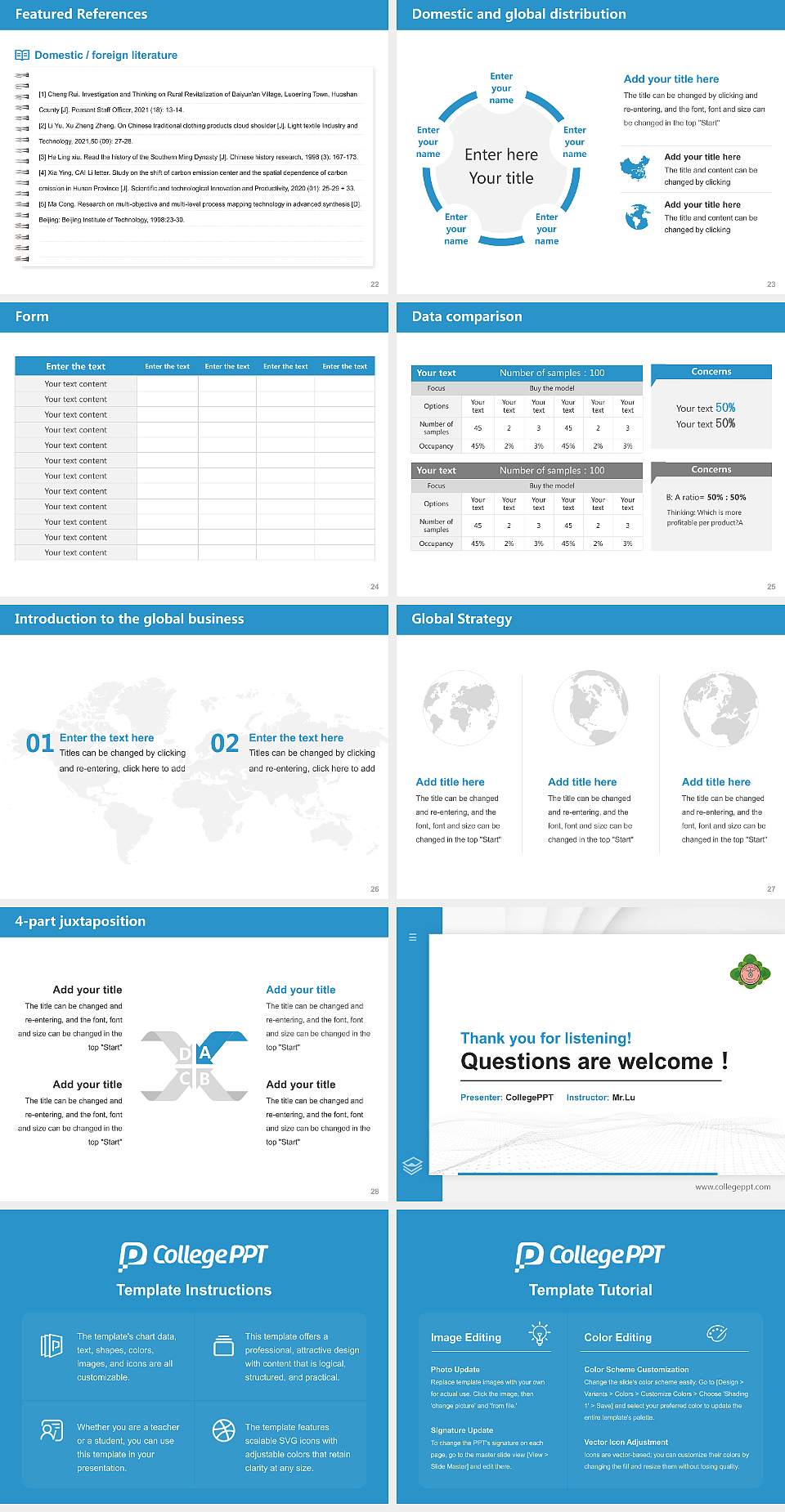 Manipur University of Culture Thesis Proposal/Graduation Defense PPT Template4:3 ratio PPT effect preview image4