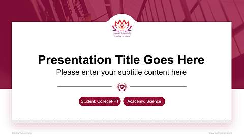 Mewar University National Scholarship Defense PPT Template