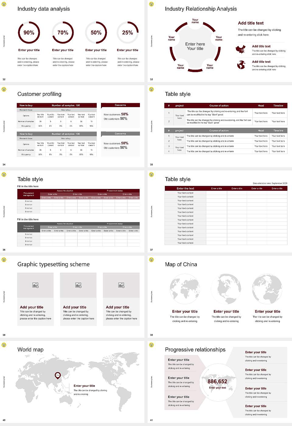 Maharishi University of Information Technology Competition/Entrepreneurship Contest PPT Template16:9 ratio PPT effect preview image5