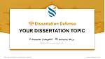 Medhavi Skills University Graduation Thesis Defense PPT Template