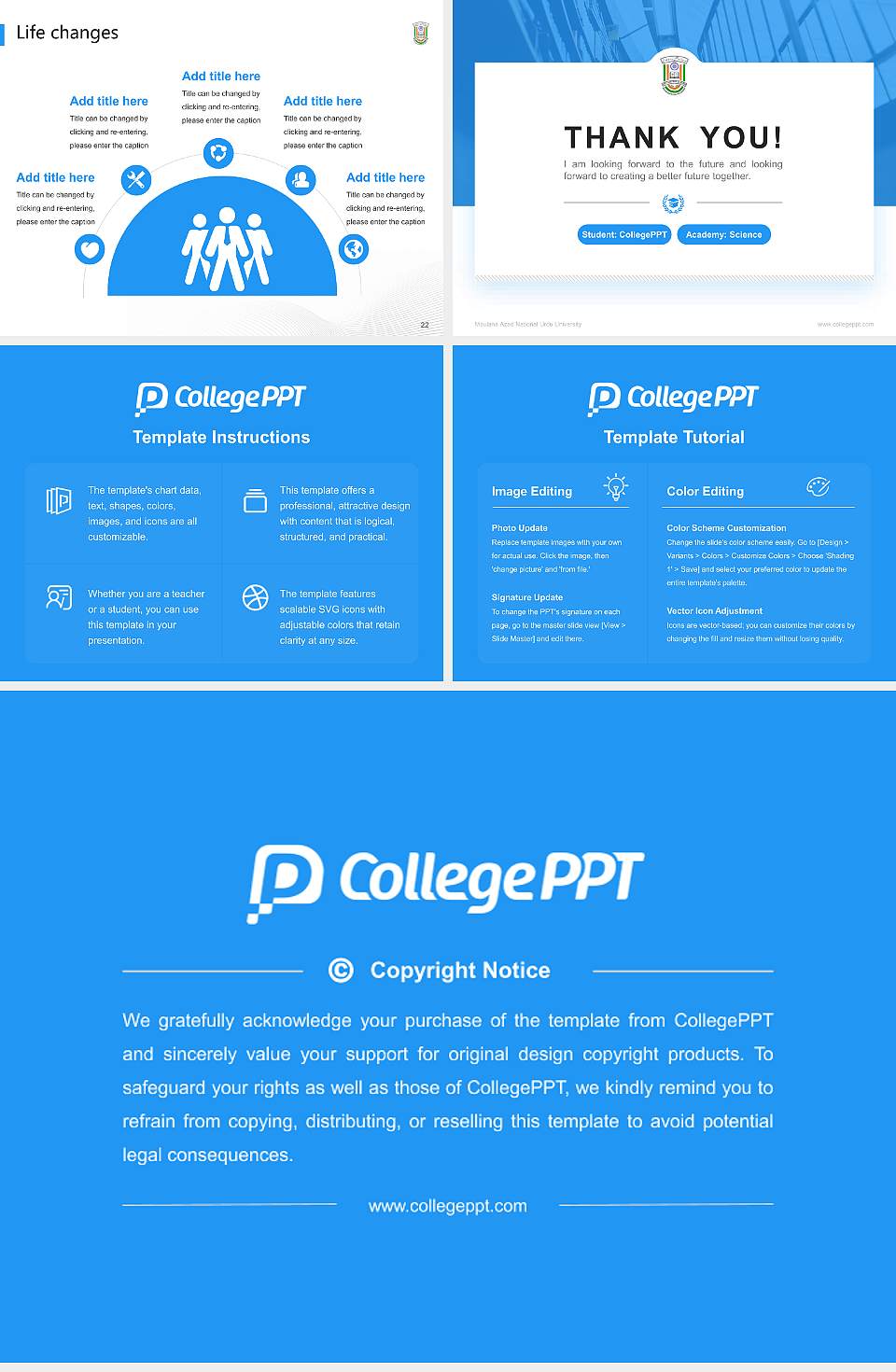 Maulana Azad National Urdu University National Scholarship Defense PPT Template4:3 ratio PPT effect preview image4