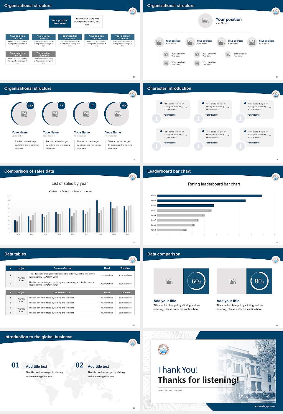 Mahatma Gandhi Kashi Vidyapeeth Academic Presentation/Research Findings Report PPT Template16:9 ratio PPT effect preview image4
