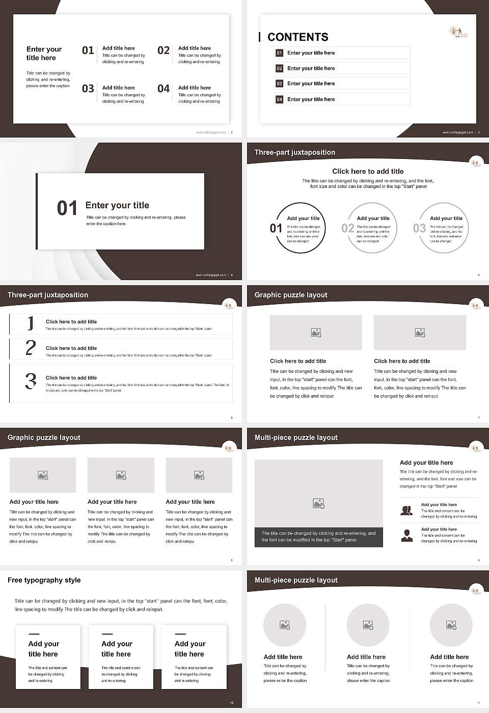 MGM University Academic Presentation/Research Findings Report PPT Template16:9 ratio PPT effect preview image2
