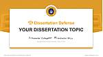 Maharaj Vinayak Global University Disputation Powerpoint Vorlage