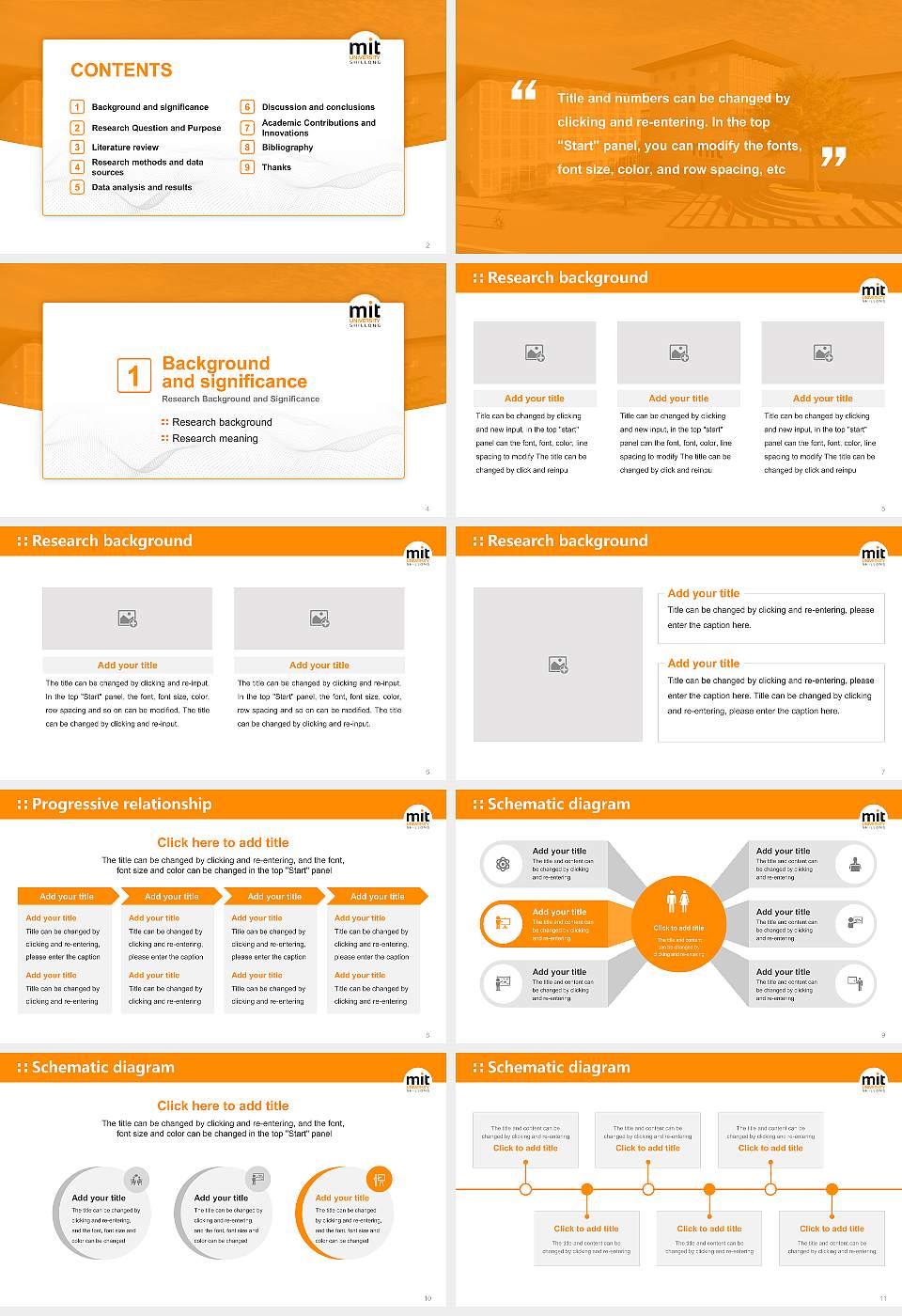 Maharashtra Institute of Technology University of Meghalaya Graduation Thesis Defense PPT Template16:9 ratio PPT effect preview image2