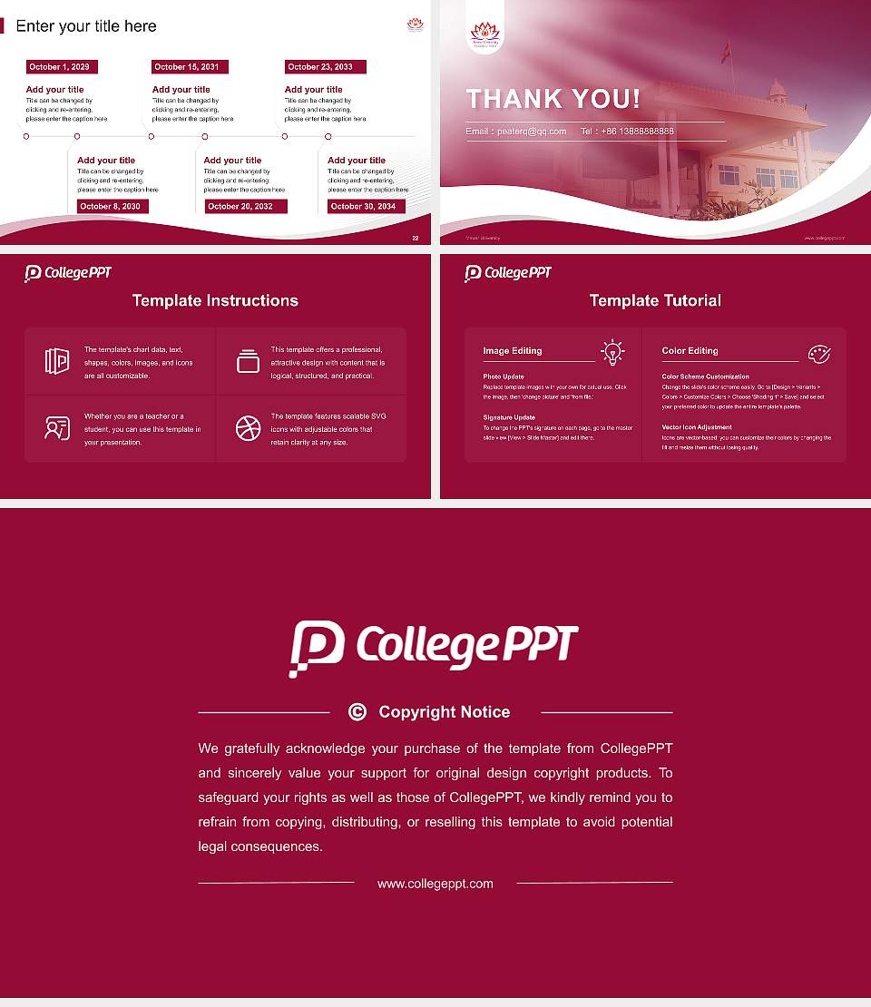 Mewar University Lecture Sharing and Networking Event PPT Template16:9 ratio PPT effect preview image4