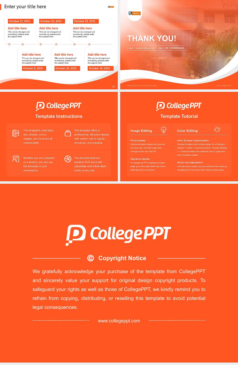 Mahatma Gandhi University (Meghalaya) Lecture Sharing and Networking Event PPT Template4:3 ratio PPT effect preview image4