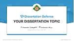 Manipur University of Culture Graduation Thesis Defense PPT Template