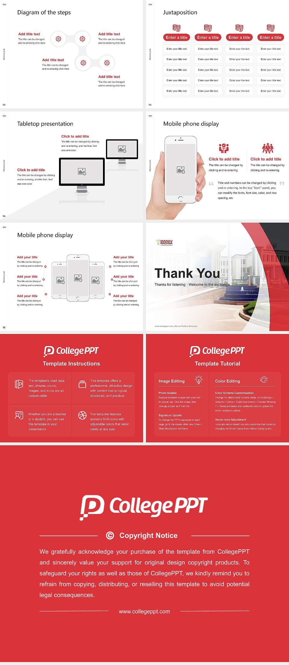 Manav Rachna University Competition/Entrepreneurship Contest PPT Template4:3 ratio PPT effect preview image9