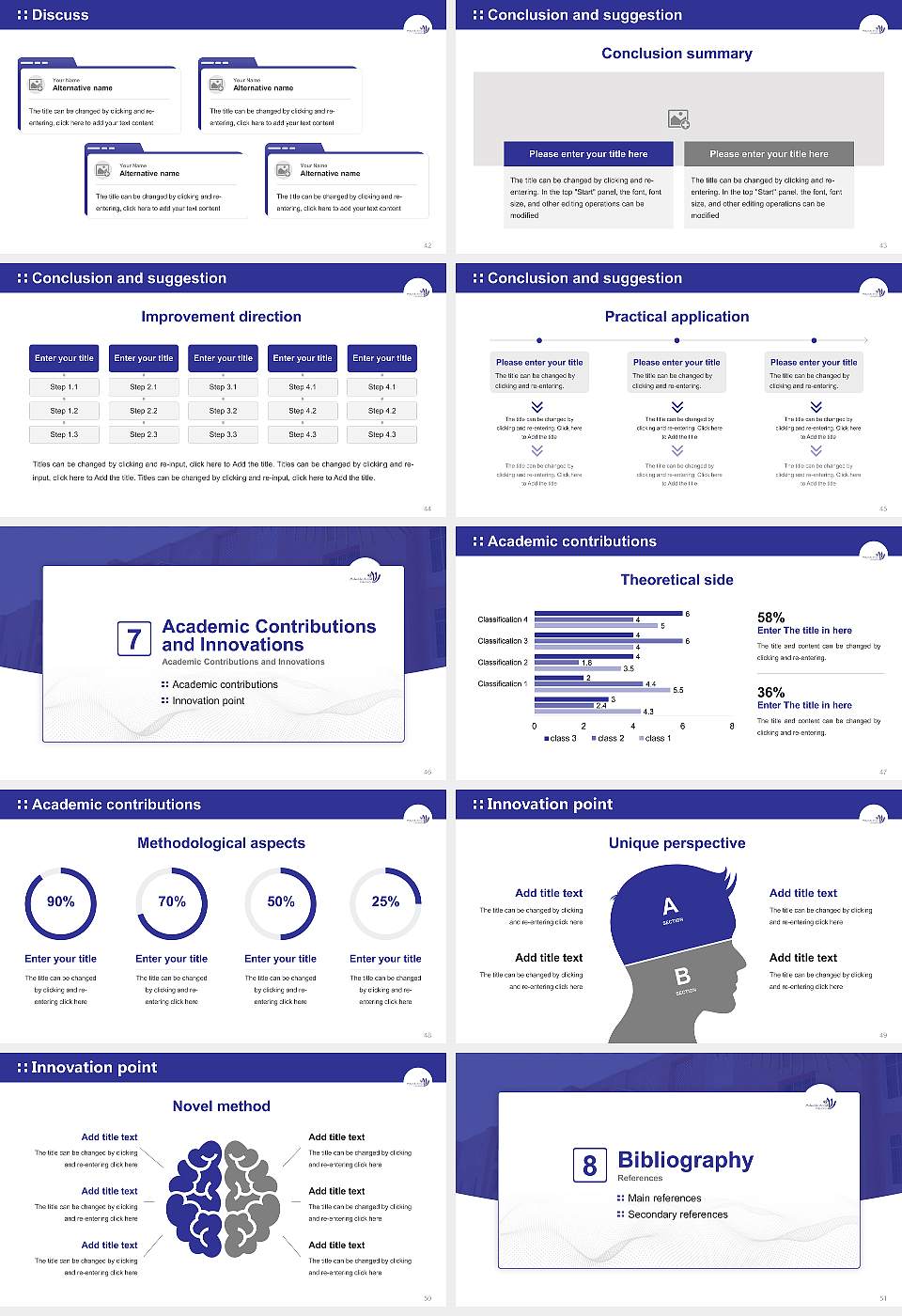 Maharishi Arvind University Graduation Thesis Defense PPT Template16:9 ratio PPT effect preview image6
