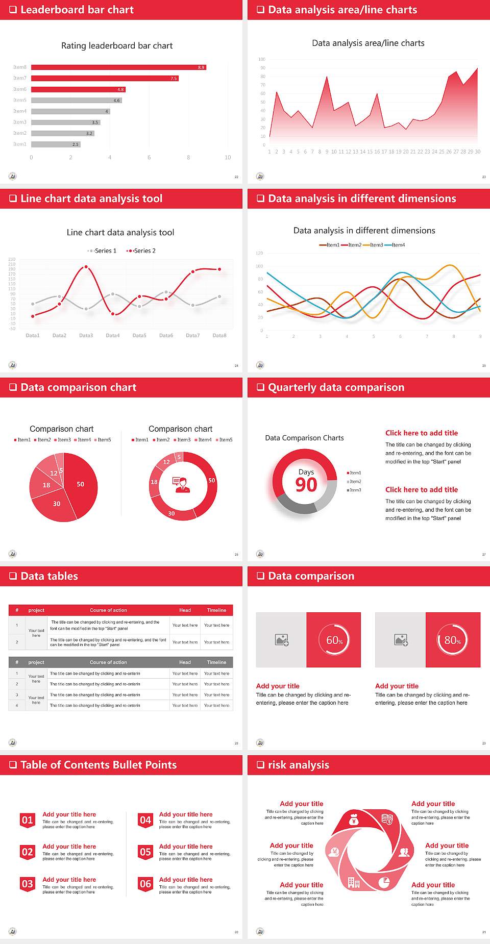 Maulana Azad University General PPT Template4:3 ratio PPT effect preview image4