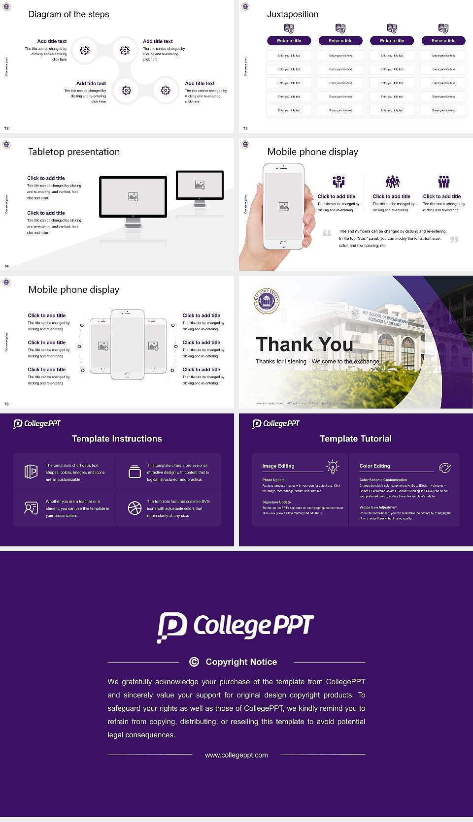 MIT Art Design & Technology University Competition/Entrepreneurship Contest PPT Template16:9 ratio PPT effect preview image9