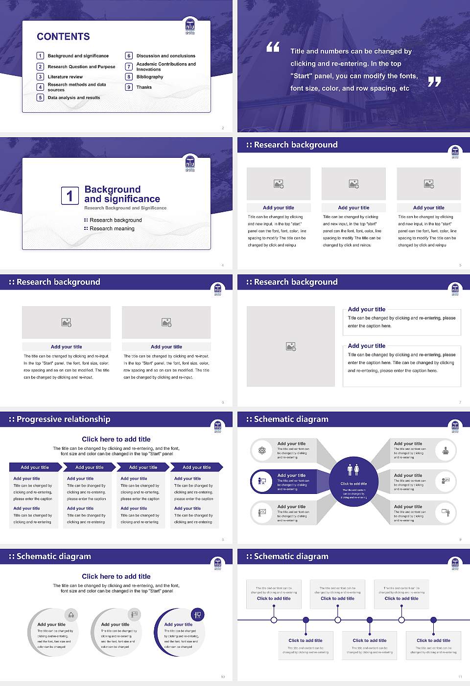 Maharashtra National Law University (Mumbai) Graduation Thesis Defense PPT Template16:9 ratio PPT effect preview image2