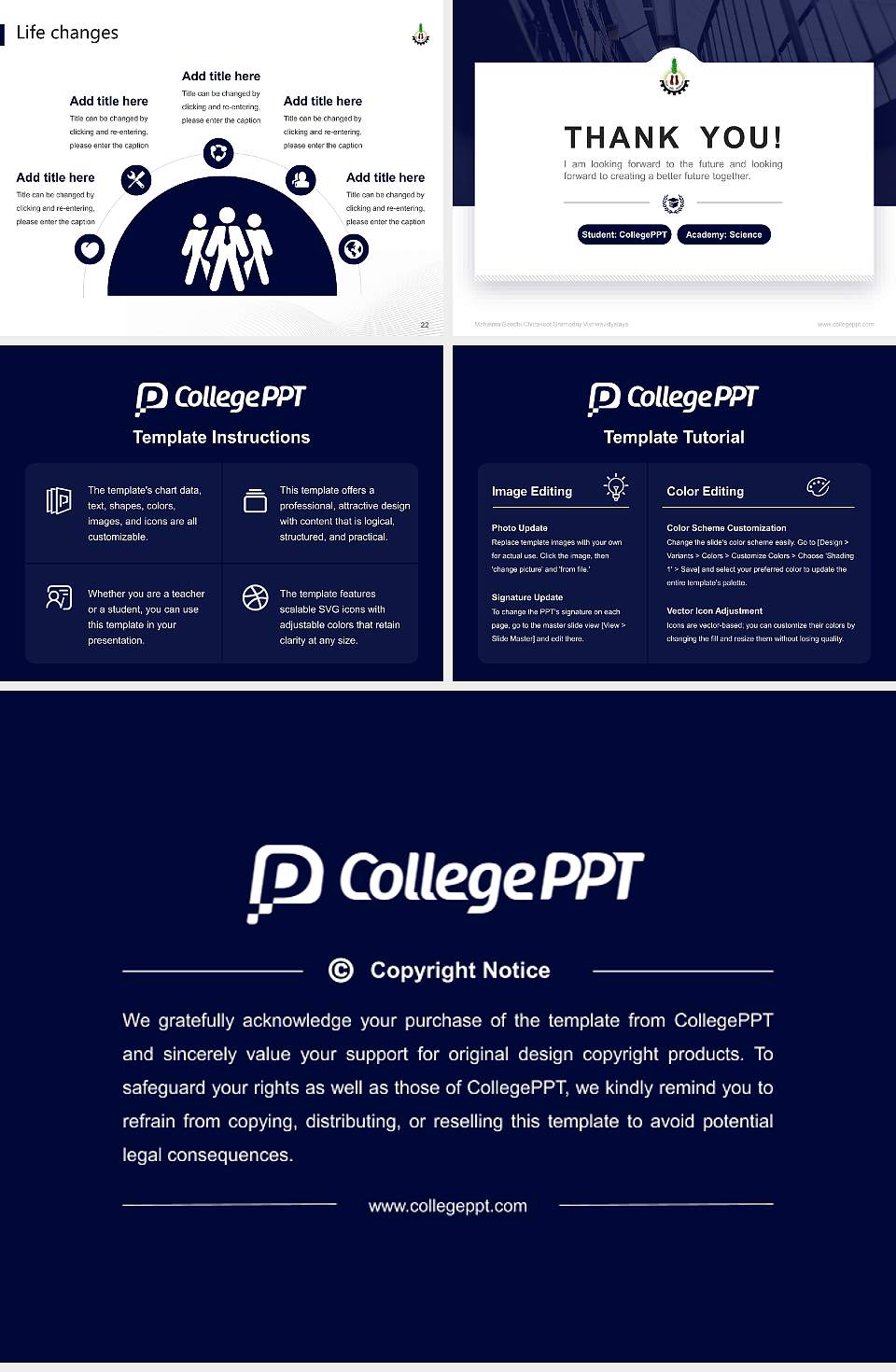 Mahatma Gandhi Chitrakoot Gramoday Vishwavidyalaya National Scholarship Defense PPT Template4:3 ratio PPT effect preview image4