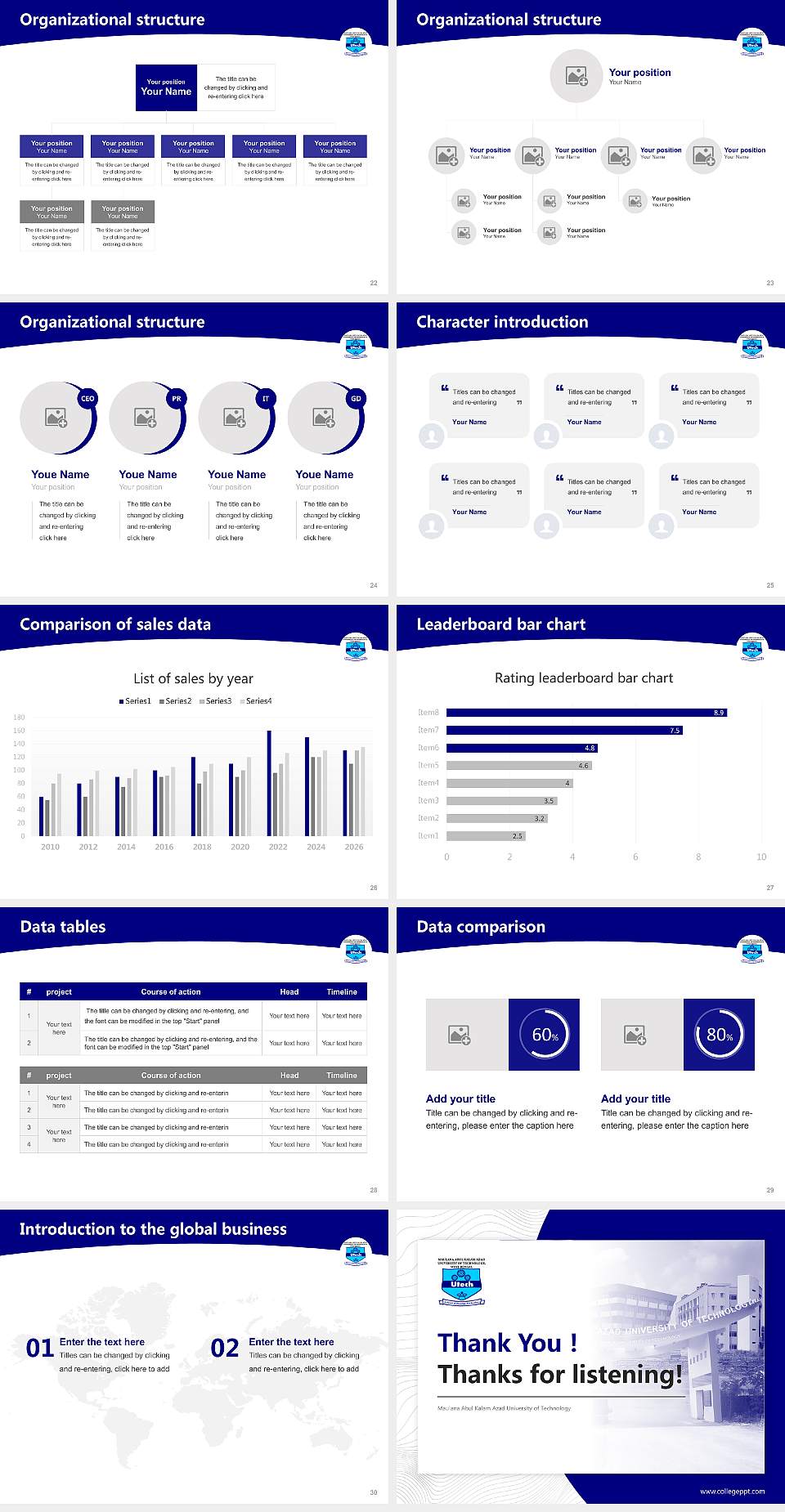 Maulana Abul Kalam Azad University of Technology Academic Presentation/Research Findings Report PPT Template4:3 ratio PPT effect preview image4