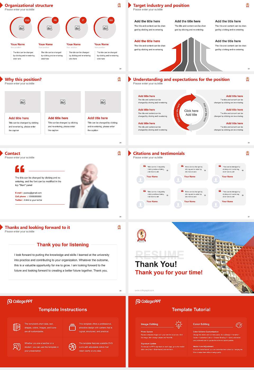 Maharishi Markandeshwar University (kumarhatti solan) Resume PPT Template16:9 ratio PPT effect preview image4