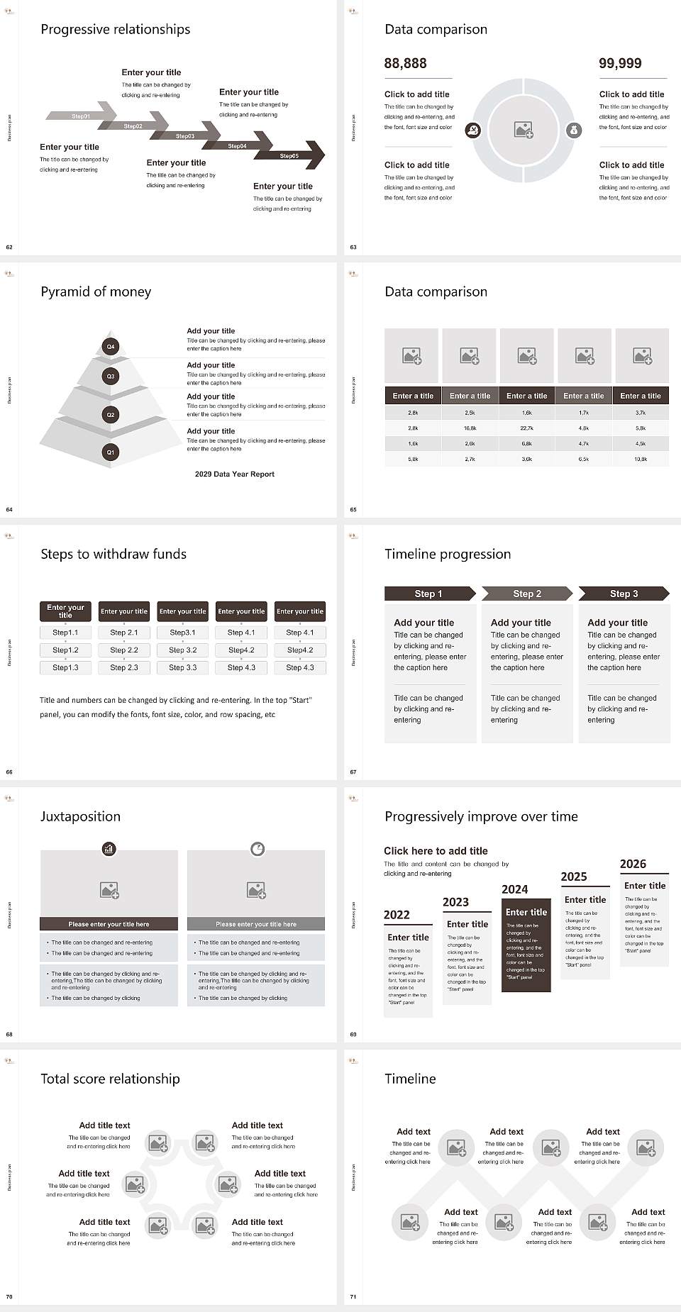 MGM University Competition/Entrepreneurship Contest PPT Template4:3 ratio PPT effect preview image8