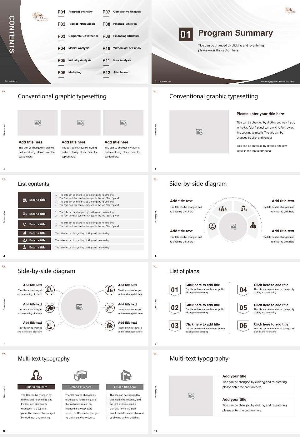 MGM University Competition/Entrepreneurship Contest PPT Template16:9 ratio PPT effect preview image2